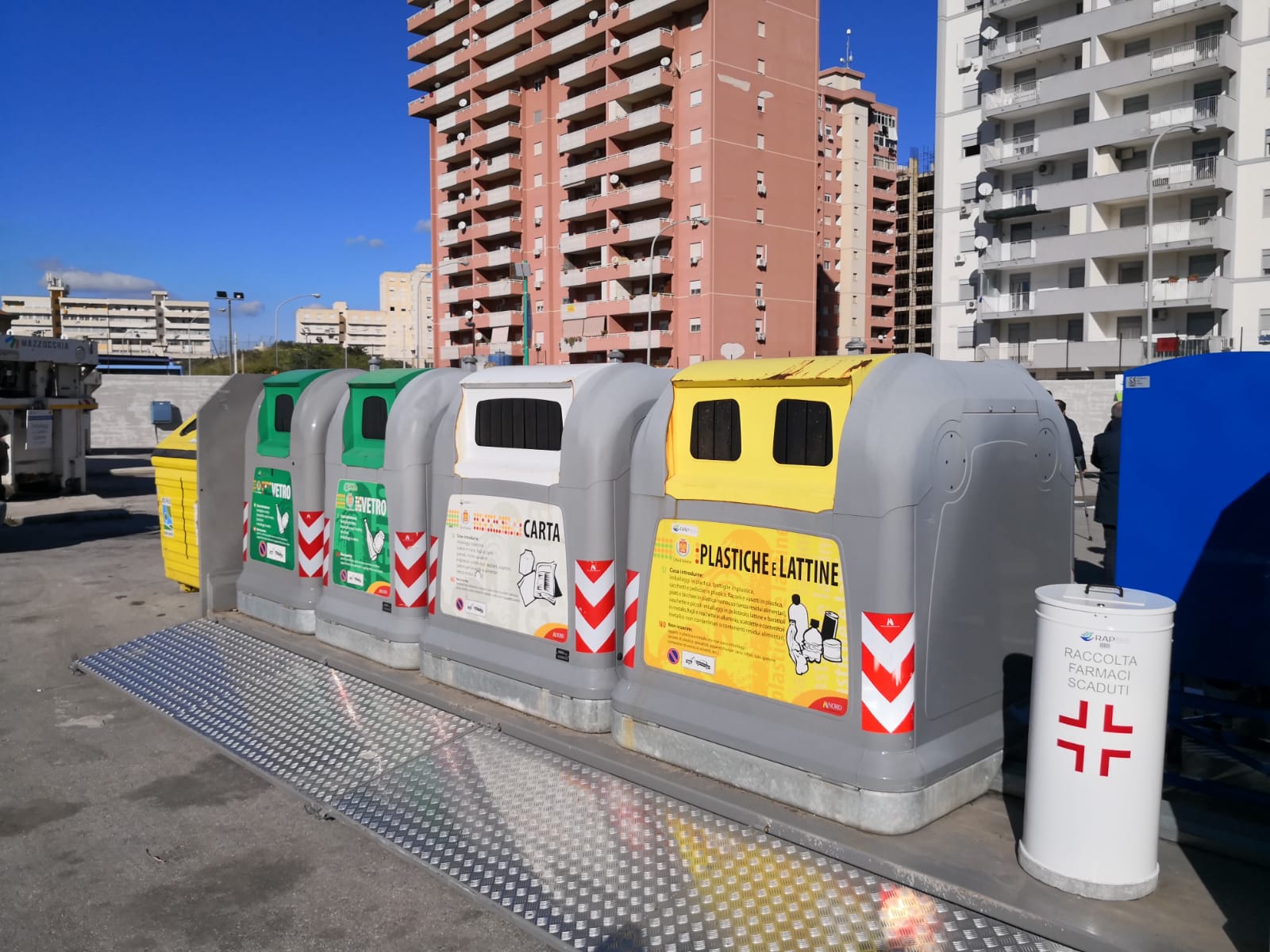 Passo avanti per la raccolta differenziata a Palermo, inaugurato il Ccr di via Rosario Nicoletti