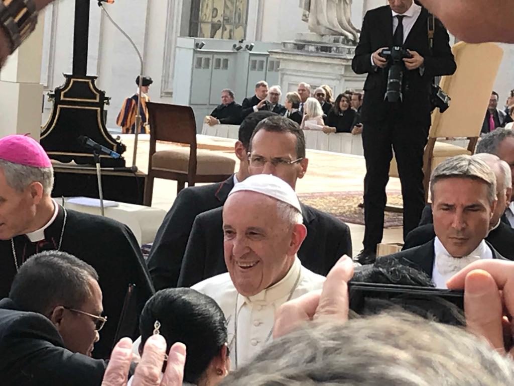 Galleria foto '#QdS40, Papa Francesco riceve il Quotidiano di Sicilia' - foto 2