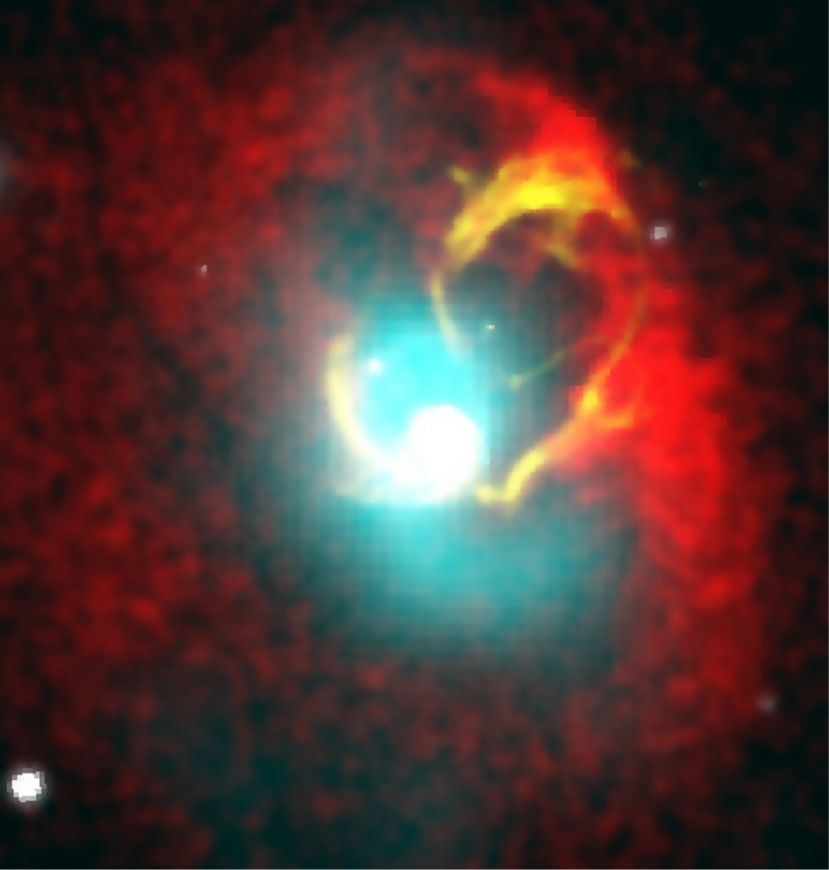 Un murales sui movimenti delle radiogalassie “dipinto” grazie al lavoro dei ricercatori Inaf