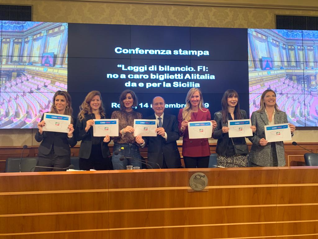 Voli, prezzi “pornografici” per la Sicilia, da FI lotta al caro biglietti