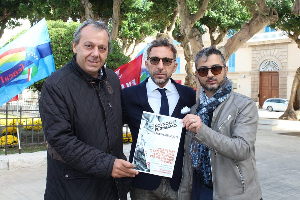 Cgil, Cisl e Uil chiedono lo sblocco dei cantieri a Trapani