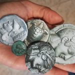 Parco Naxos Taormina, tombola con monete antiche