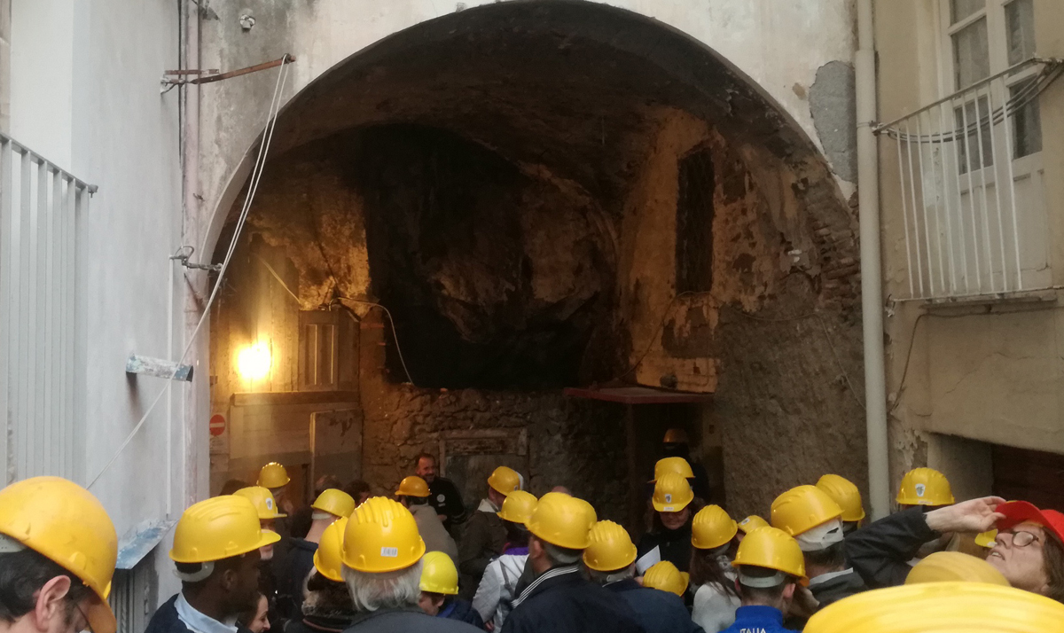 Catania, torna alla luce l’ex rifugio di via Daniele, ma adesso occorre metterlo in sicurezza