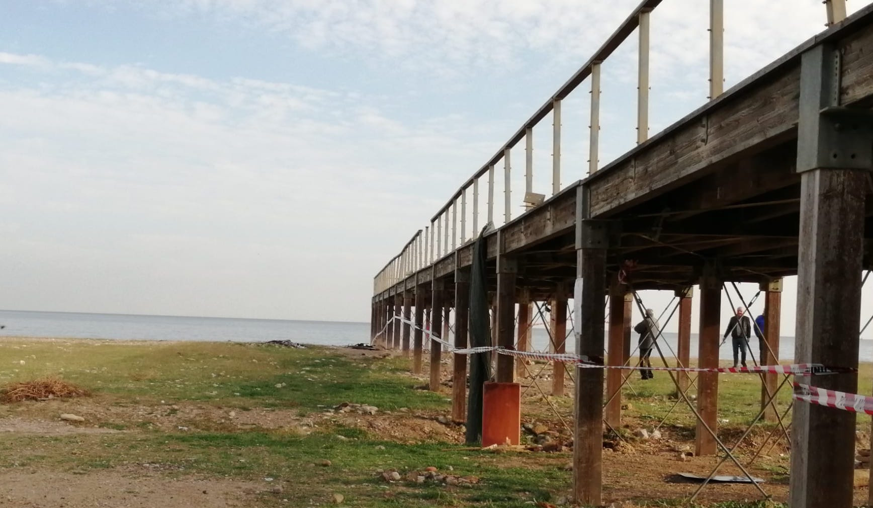 Pontile Giammoro, ritardi nei lavori per problemi tecnici