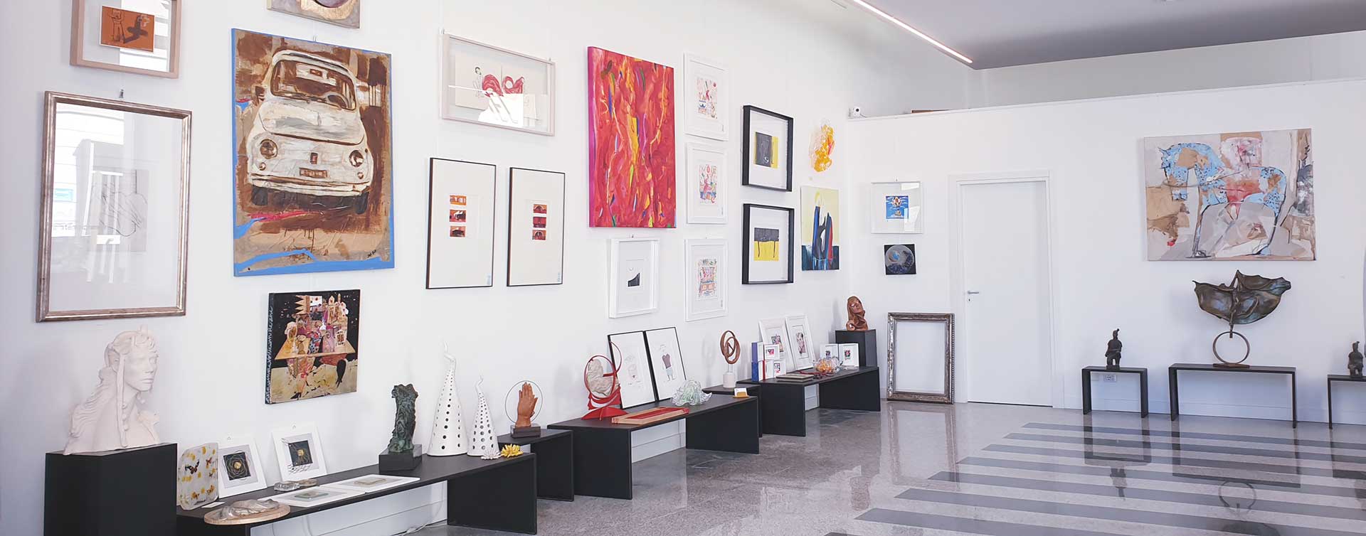 Inaugurata la mostra I love pop art a Enna