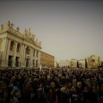 Centomila sardine in piazza San Giovanni a Roma