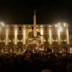 Catania, la “passata” delle Sardine in piazza Duomo balsamo per democrazia e socialità