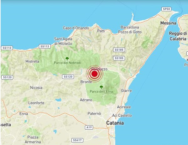 Terremoti, forte scossa sull’Etna nella notte Terremoti, forte scossa sull’Etna nella notte