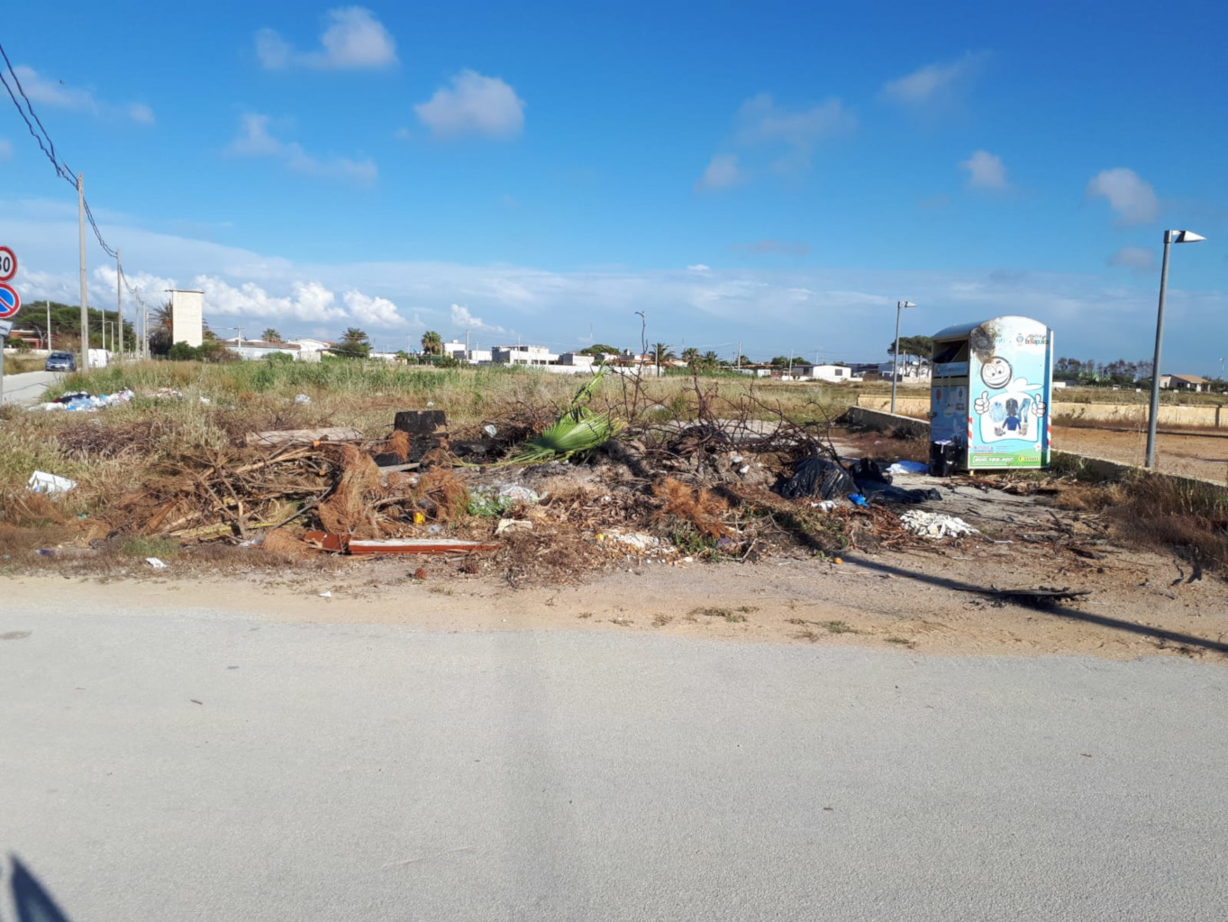 Aeroporto di Trapani Birgi, degrado vie accesso pessimo biglietto da visita