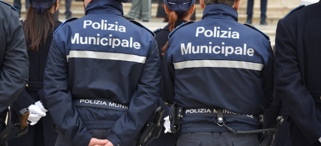Siracusa, festa del corpo di Polizia Municipale