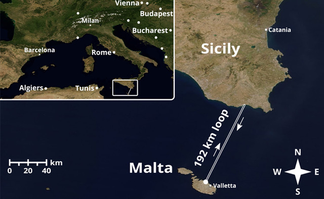 Internet “quantico” sperimentato tra Sicilia e Malta