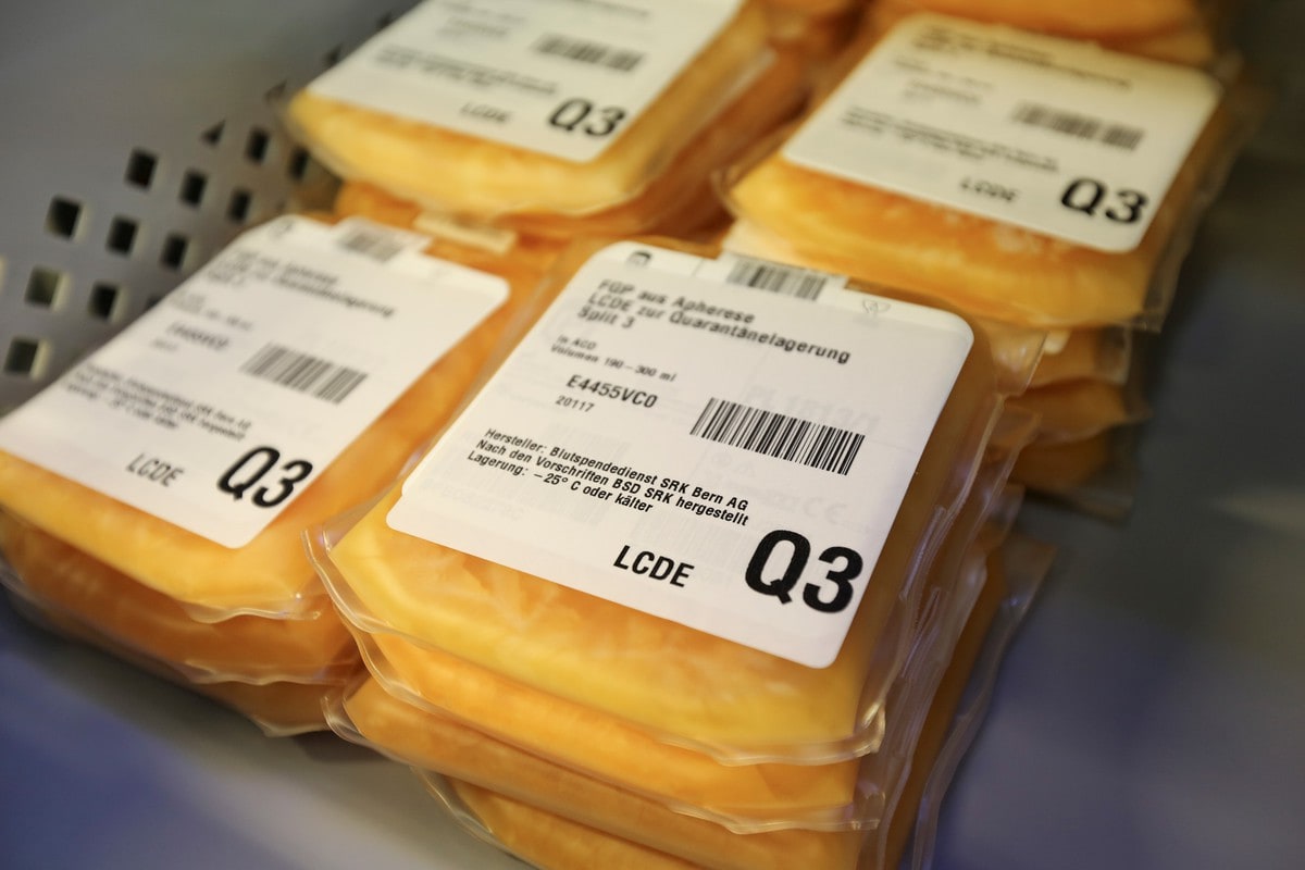 Continua a crescere la raccolta di plasma, sempre più vicino l’obiettivo per il 2021