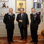 Carabinieri, il generale Burgio in visita ieri a Palermo