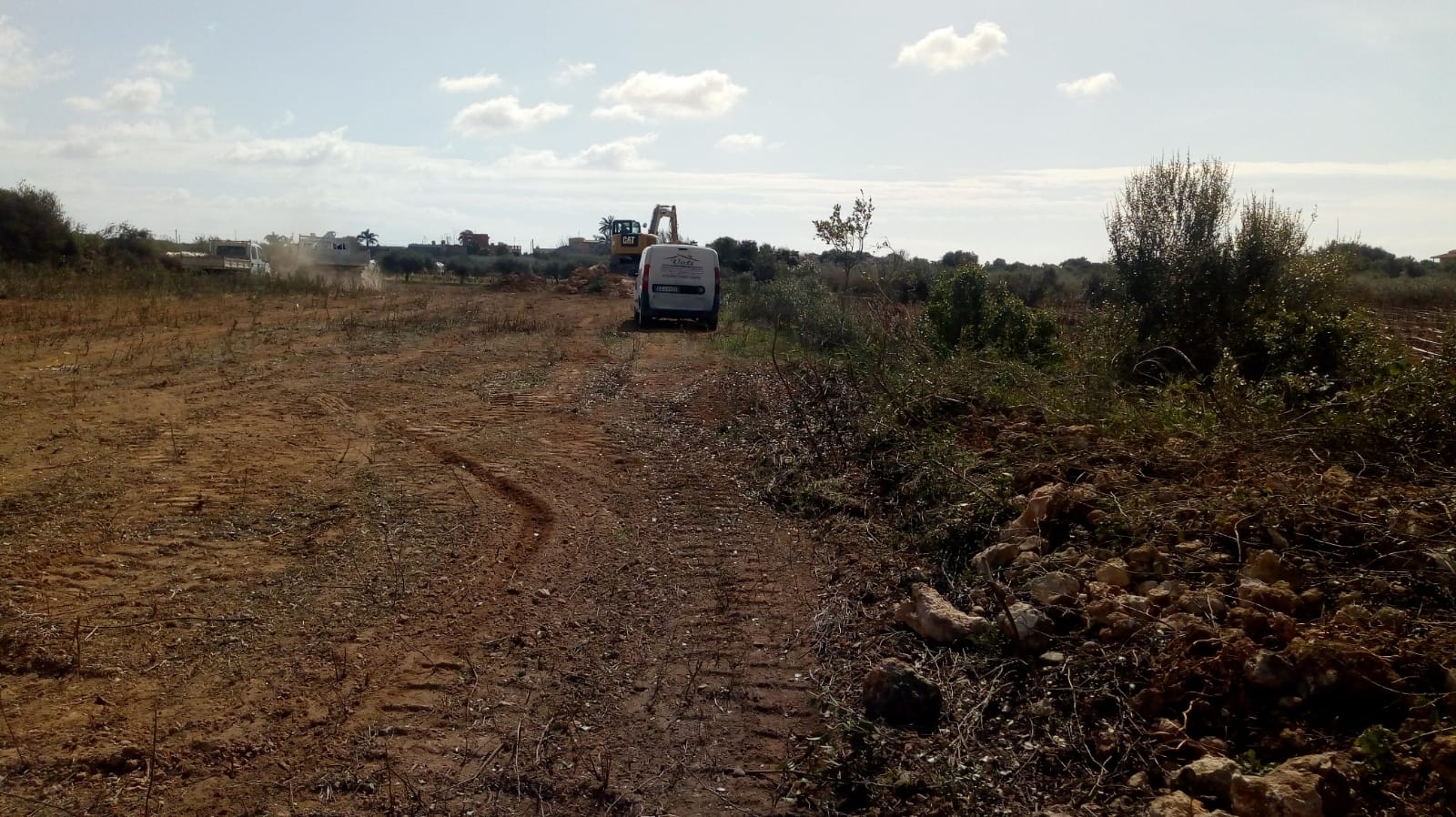 Lavori al cimitero comunale di Petrosino