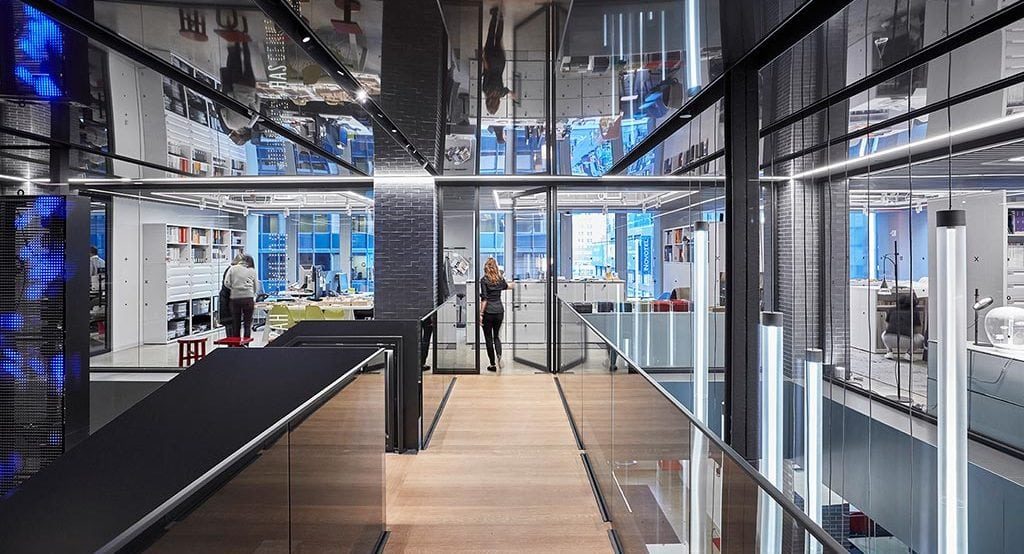 Gli interni dello Studio Gensler di New York