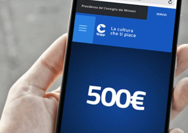 Bonus cultura, 500 € per i nati nel 2001