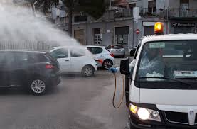 Siracusa, continua l’attività di sanificazione Siracusa, continua l’attività di sanificazione