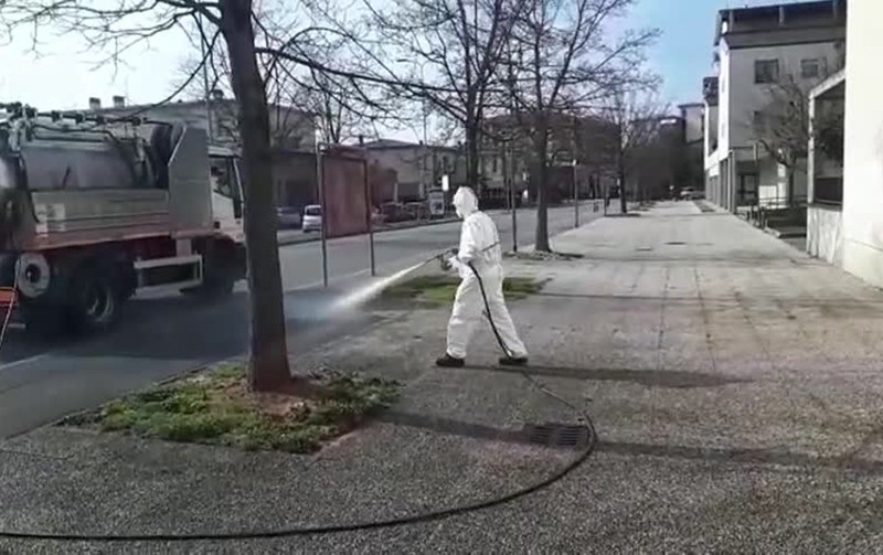 Agrigento, sanificazione, uffici comunali al lavoro Agrigento, sanificazione, uffici comunali al lavoro