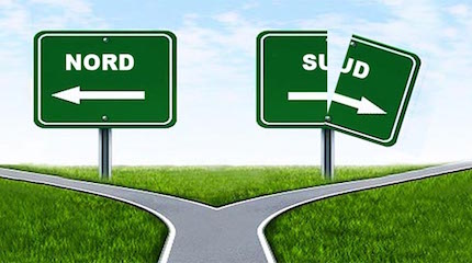 Ripartire subito e sfruttare la debolezza del Nord per riequilibrare le risorse all’interno del Paese