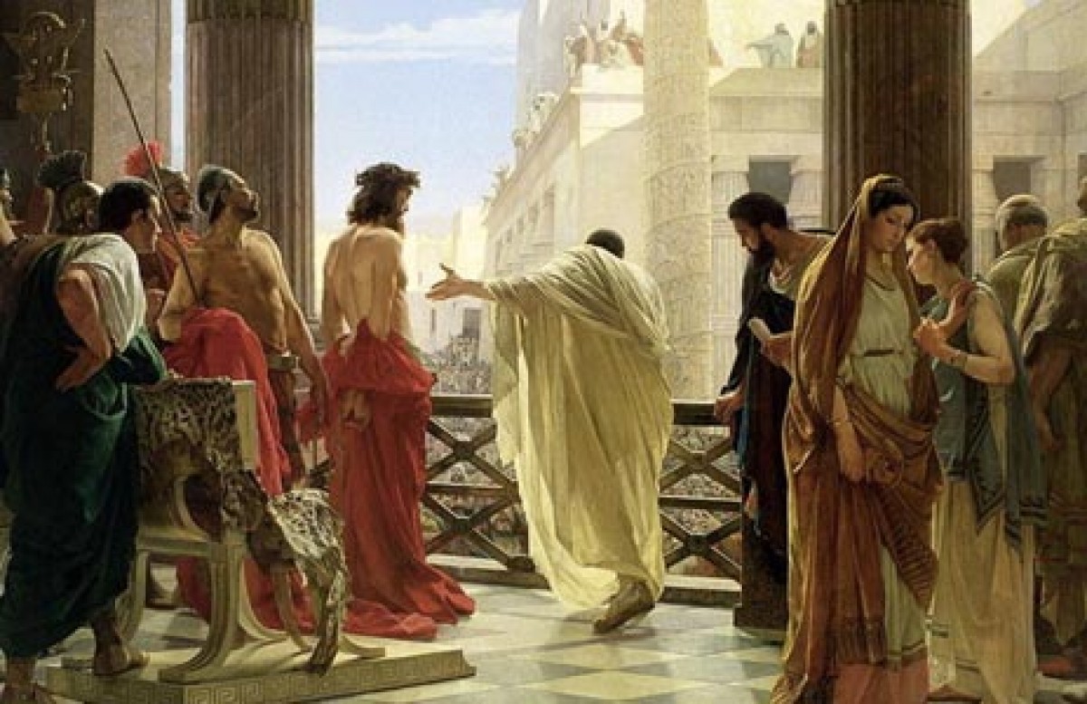 La vera personalità del prefetto Ponzio Pilato tra ambizione personale e paura di sbagliare