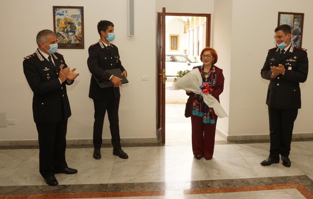Palermo, visita di commiato del prefetto De Miro ai Carabinieri