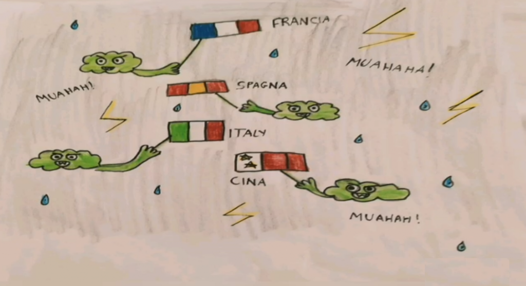 Galleria foto 'Coronavirus strega cattiva nella favola scritta dal padre lontano' - foto 5