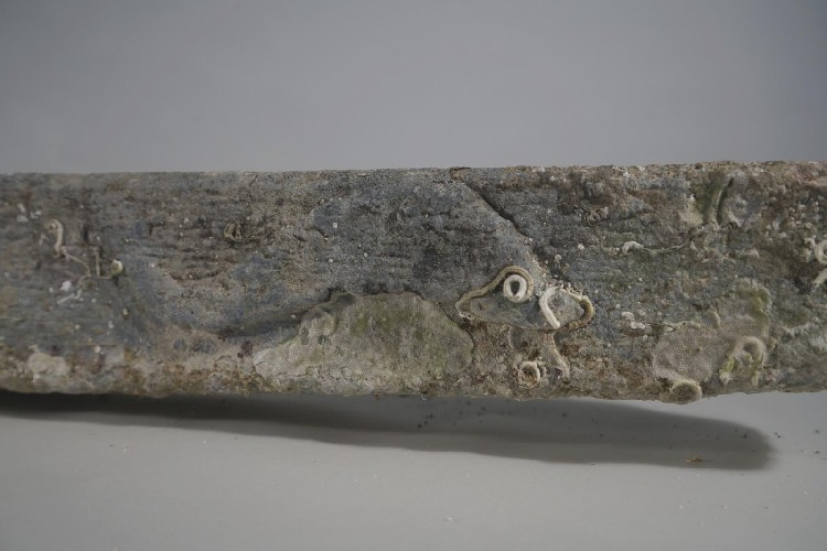 Un’antica ancora nei fondali di San Vito lo Capo