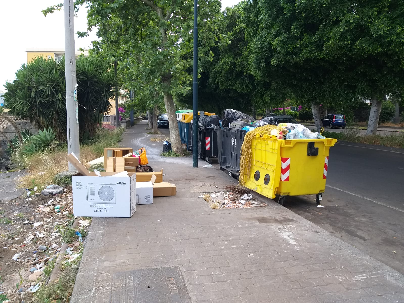 Catania, con la fase 2 tornano anche gli incivili