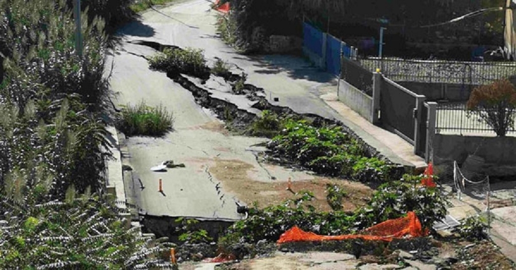 Dissesto idrogeologico, Alcamo, in sicurezza strada  Camporeale