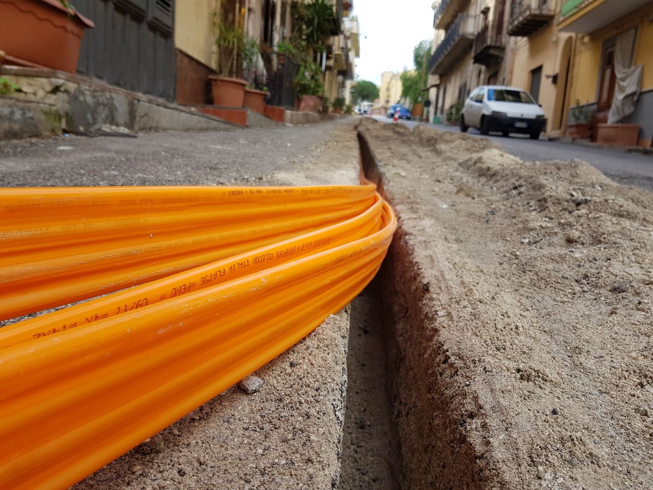 A Catania arriva la linea fibra superveloce a 10 giga