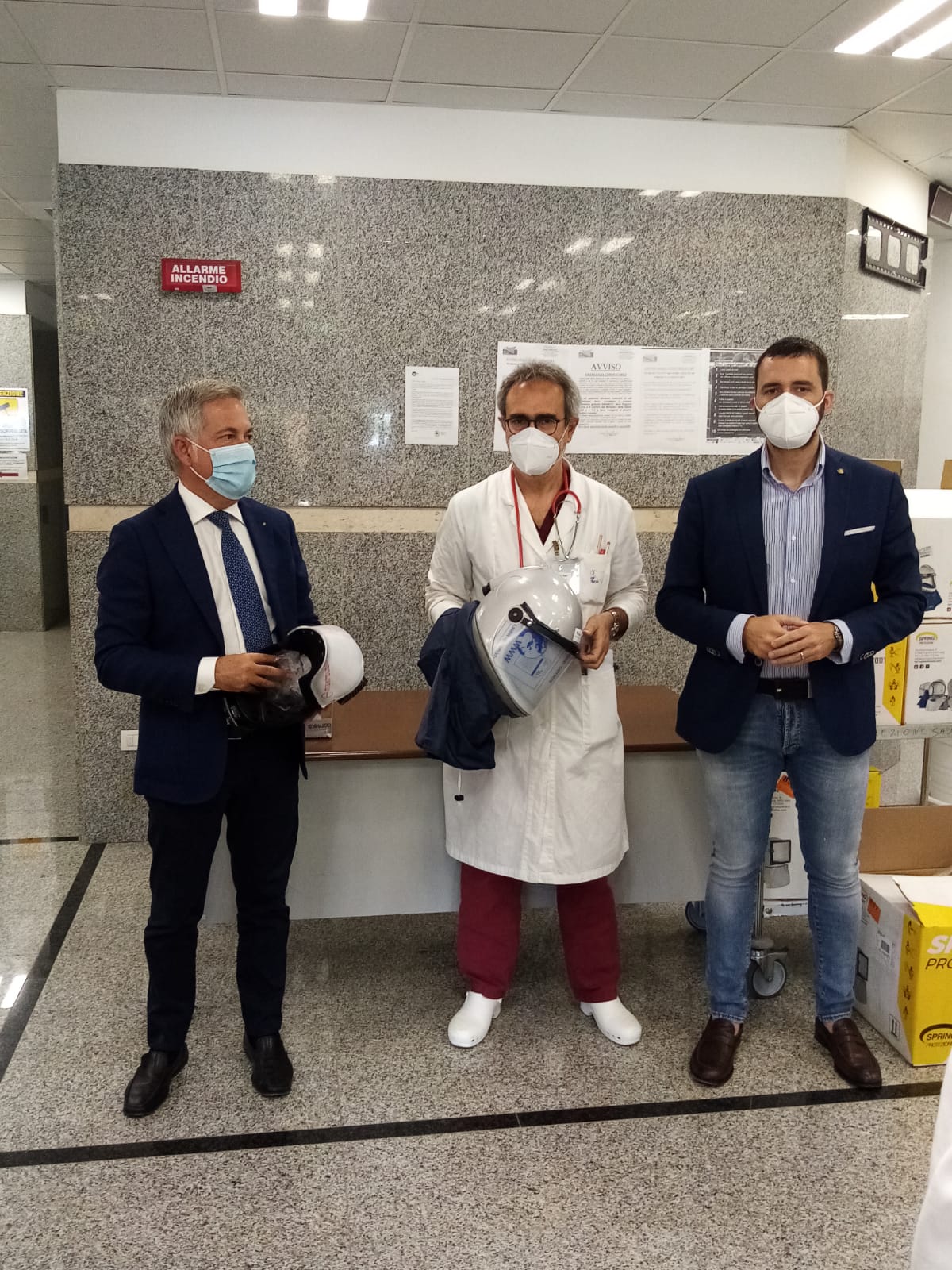 Coronavirus, molte le donazioni all’Asp di Trapani