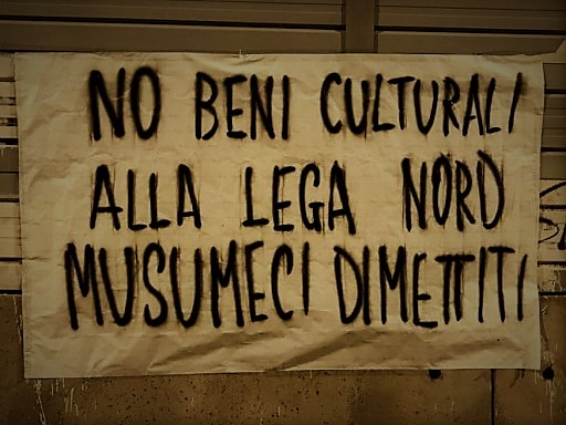 Beni culturali alla Lega Nord, ancora proteste, anche su Samonà