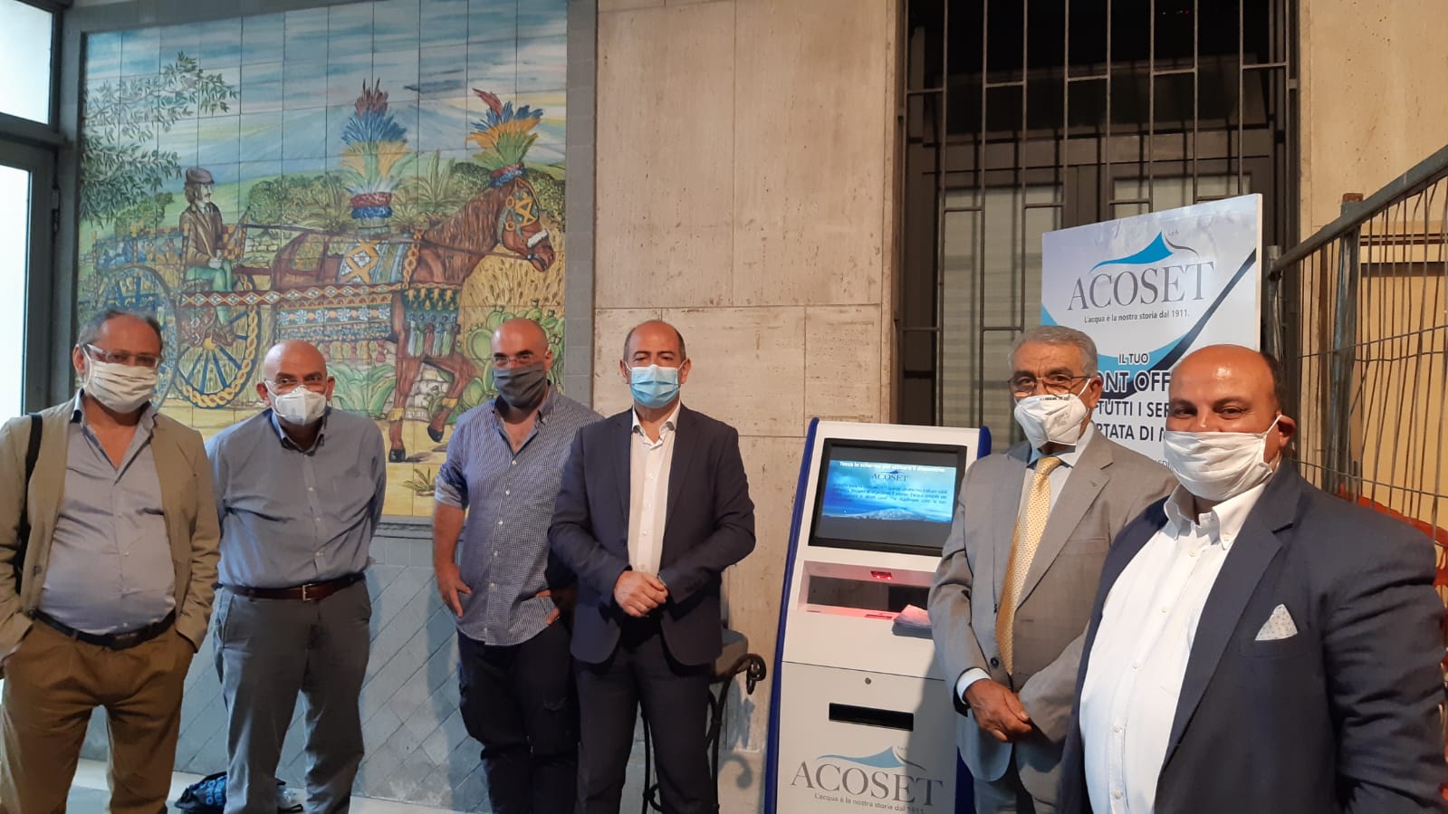 Servizio idrico, ad Aci Sant’Antonio arriva il totem multimediale di Acoset