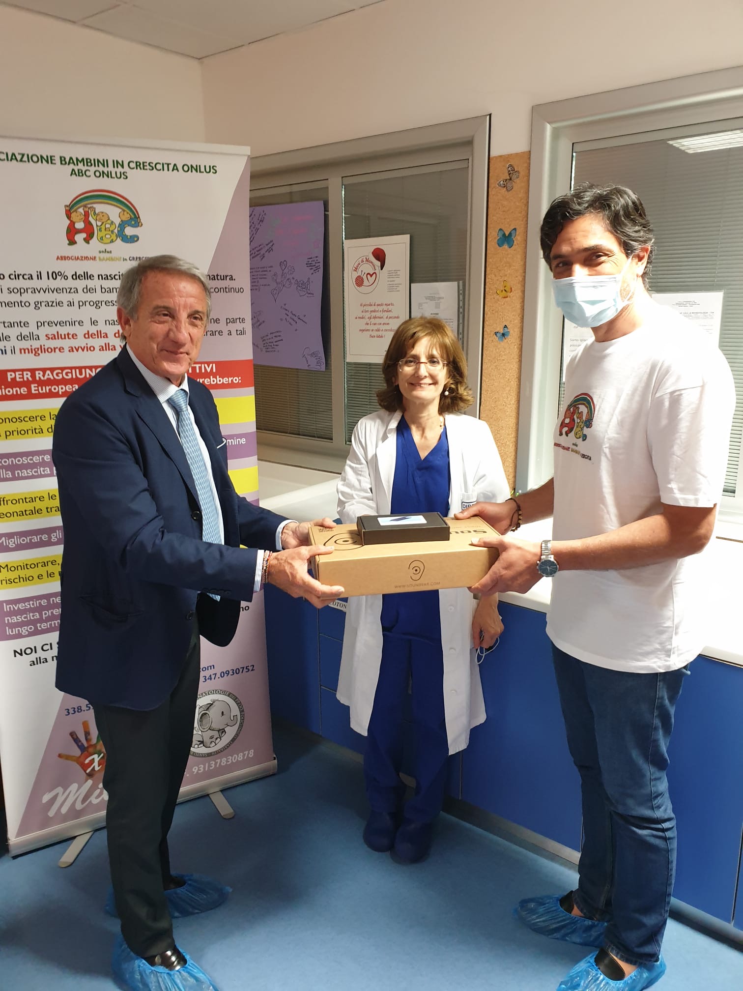 Donato fonometro al Garibaldi-Nesima, ridurrà i rumori molesti in neonatologia