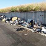 Agrigento, rifiuti lungo la Strada degli scrittori