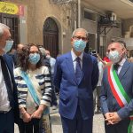 Butera, Musumeci in visita al Comune, “Il Borgo va restaurato”