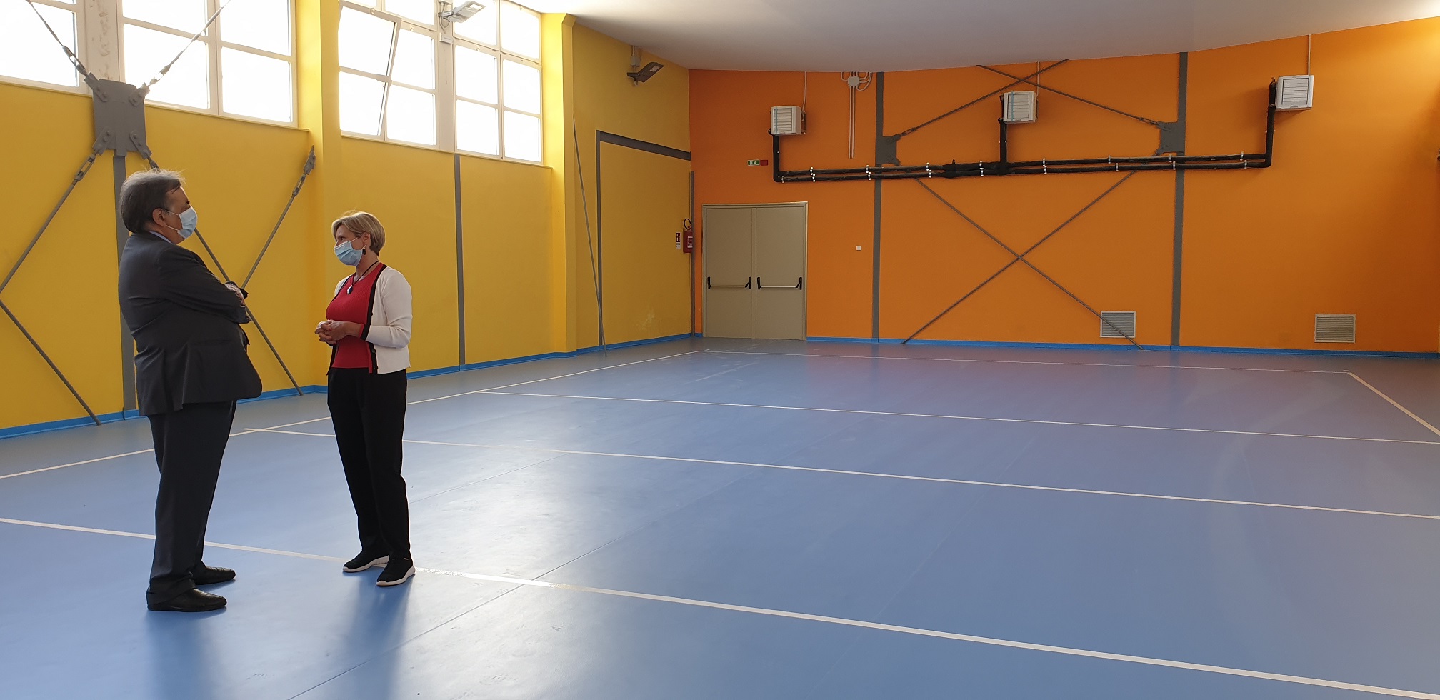 Palermo, consegnata la palestra del plesso De Gobbis