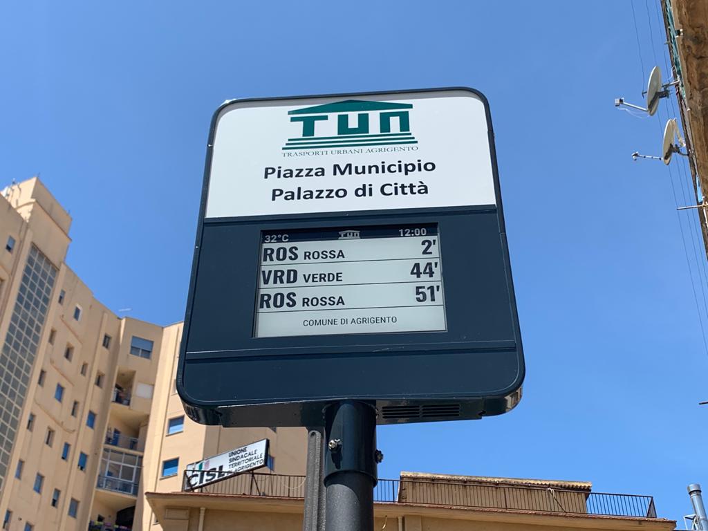 Agrigento, trasporto pubblico sempre più smart