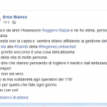 Sanità regionale, 118, scontro tra Ruggero Razza ed Enzo Bianco