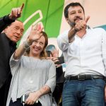 Centrodestra in piazza, uniti in apparenza, ma in competizione