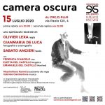 A Palermo mercoledì debutta Camera Oscura