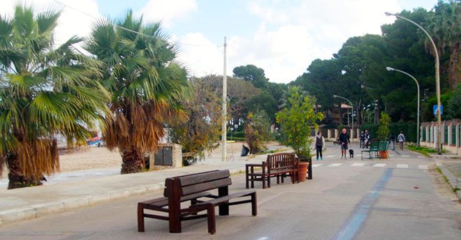 Palermo, il lungomare di Mondello come la Rambla
