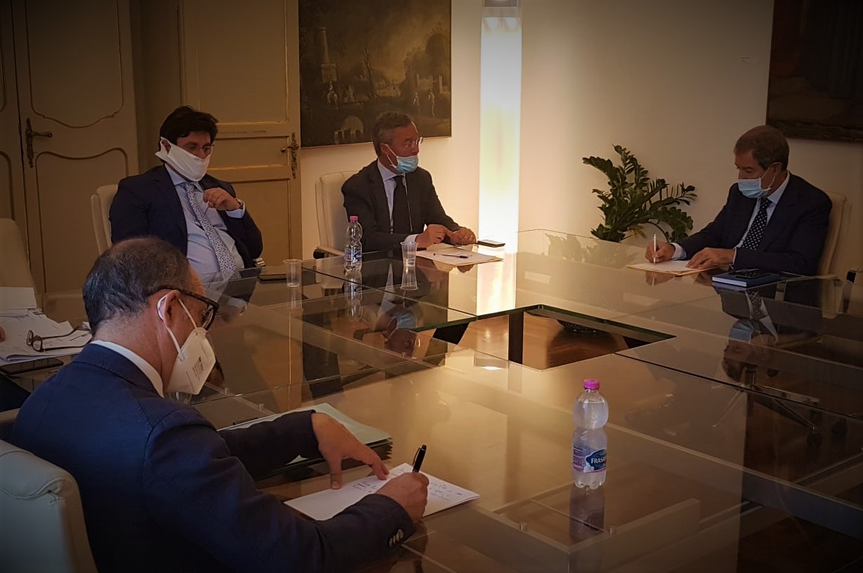 Gela, Musumeci incontra il Sindaco sulle opere in programma