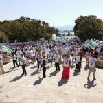 Ponte sullo Stretto, flash mob a Messina davanti al Municipio
