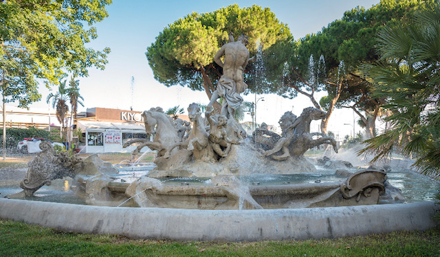Catania, restaurata la fontana  del Ratto di Proserpina