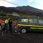 Etna, due ciclisti sorpresi da maltempo soccorsi da Gdf