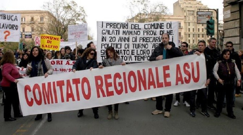 Gli Asu non li vuole  nessuno. Seimila cercano una nuova occupazione