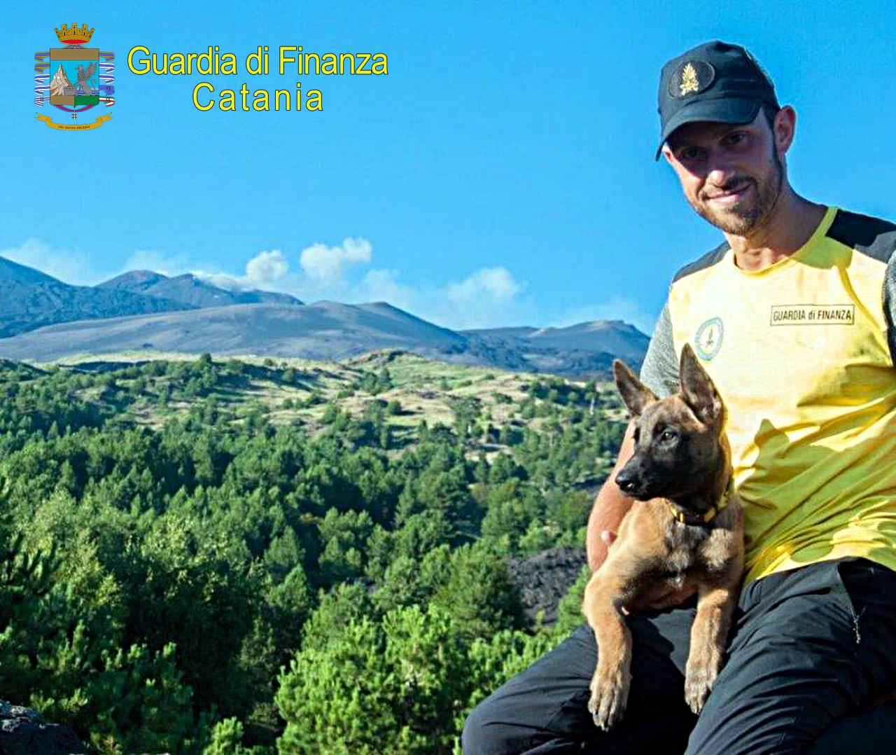 Un nuovo arrivo tra le unità cinofile del Soccorso Alpino di Nicolosi (Ct)