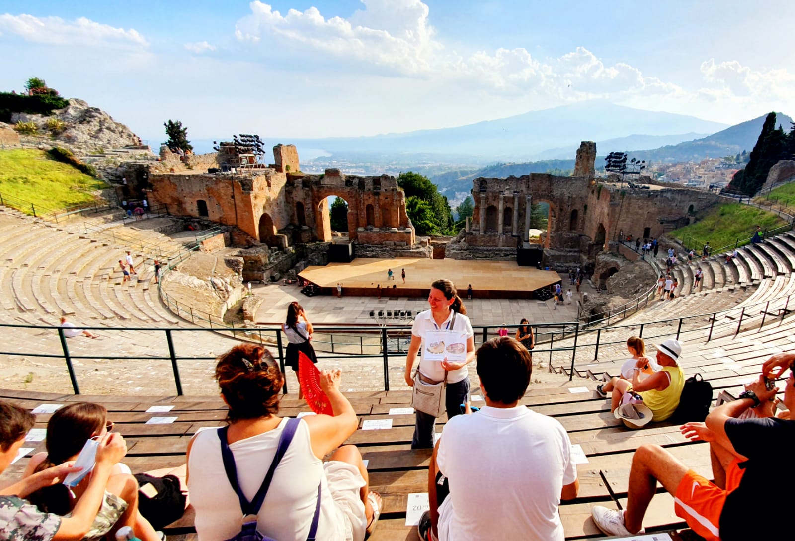 Parco Naxos Taormina, in    luglio visitatori in crescita in tutti i siti