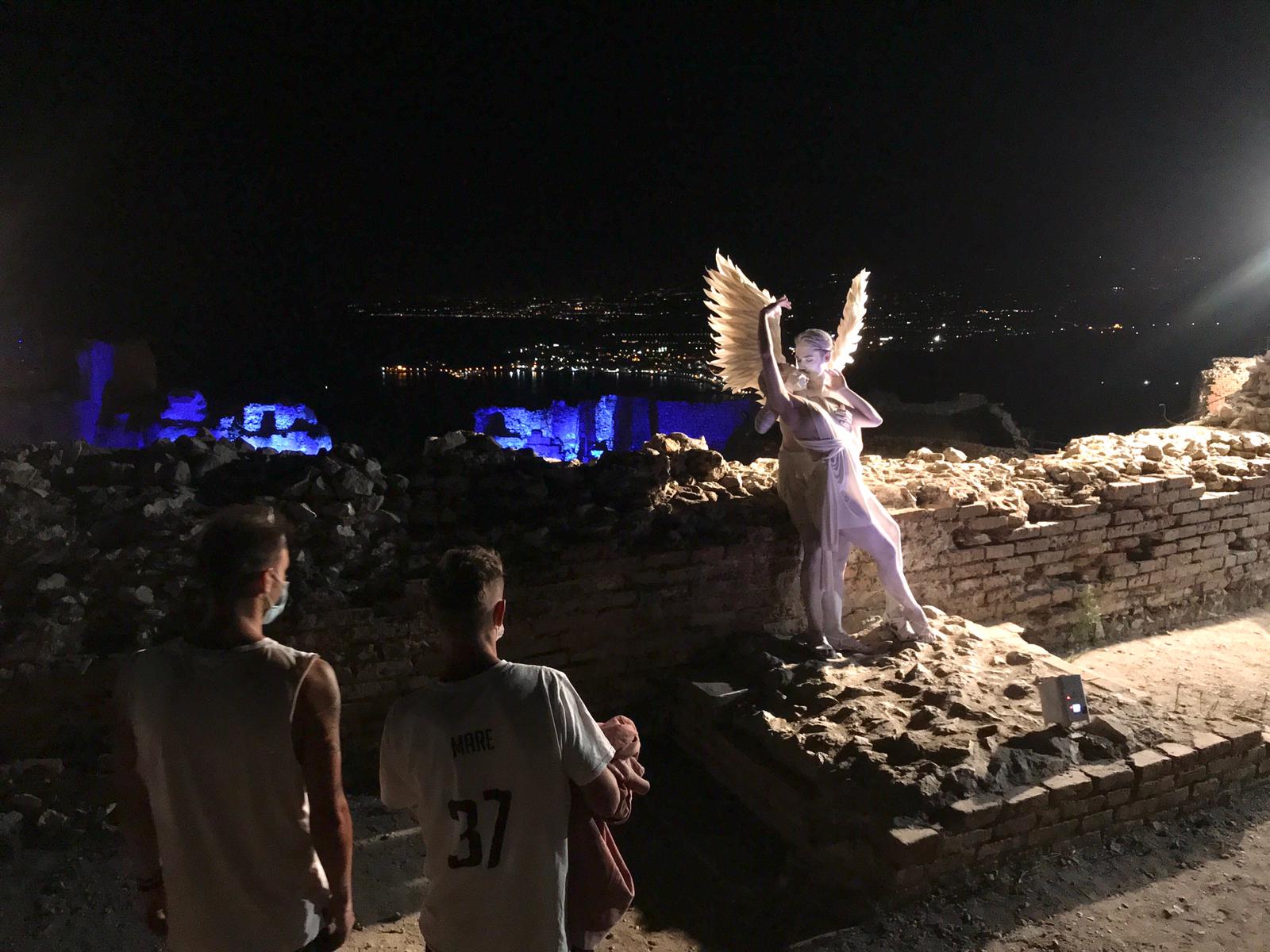 A Taormina gli dei dell’Olimpo si son svegliati all’alba